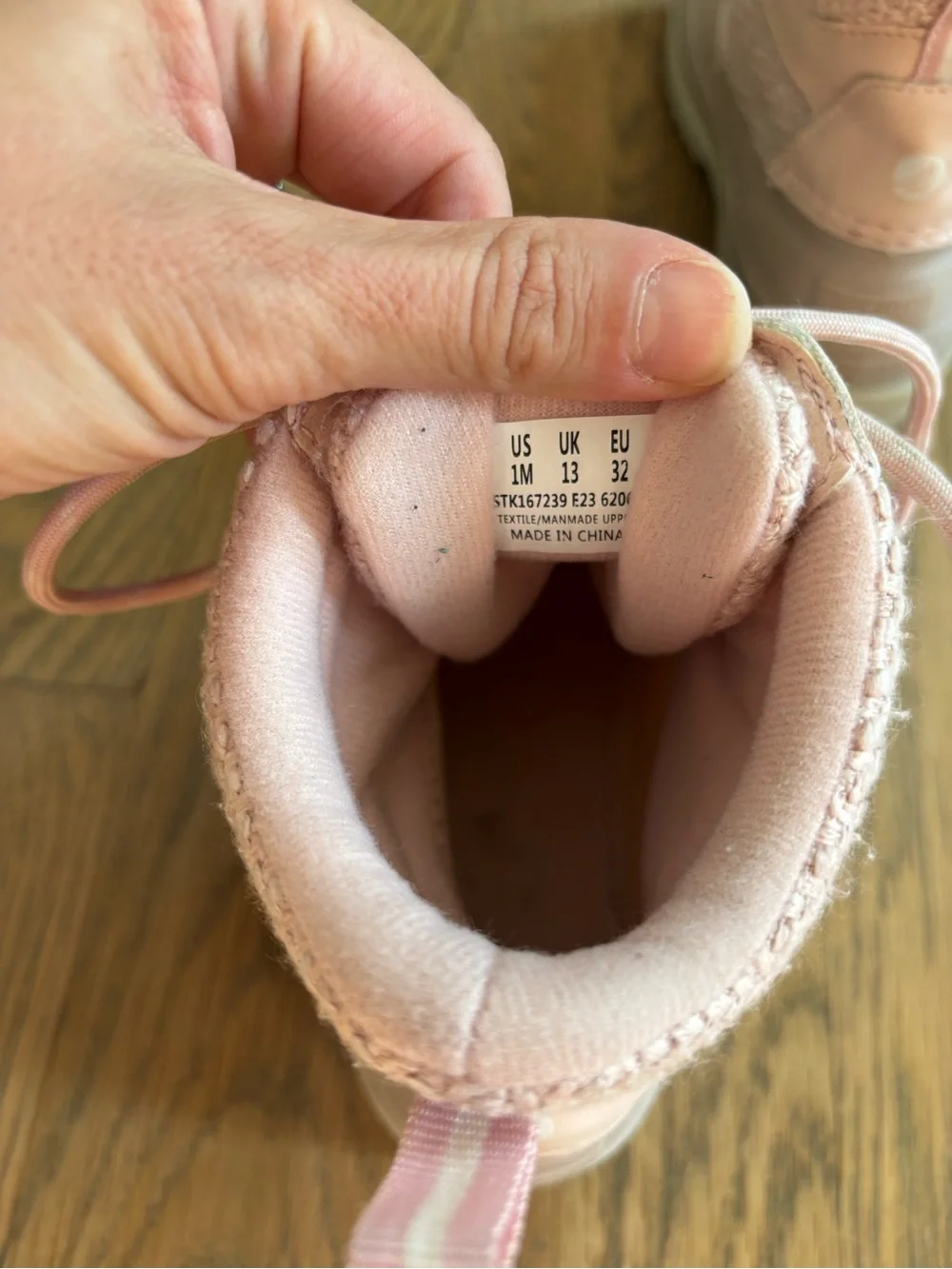 Sperry Kids Pink and Cream Waterproof Duck Boots